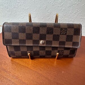 Louis Vuitton Brown Damier Wallet SD3153